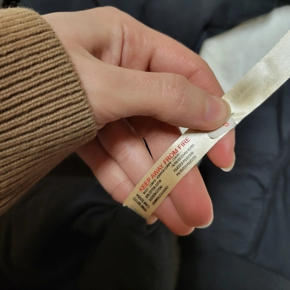 Free People Movement Women's S Foundation Jacket Zip Up Black Grey Cotton - Picture 8 of 9